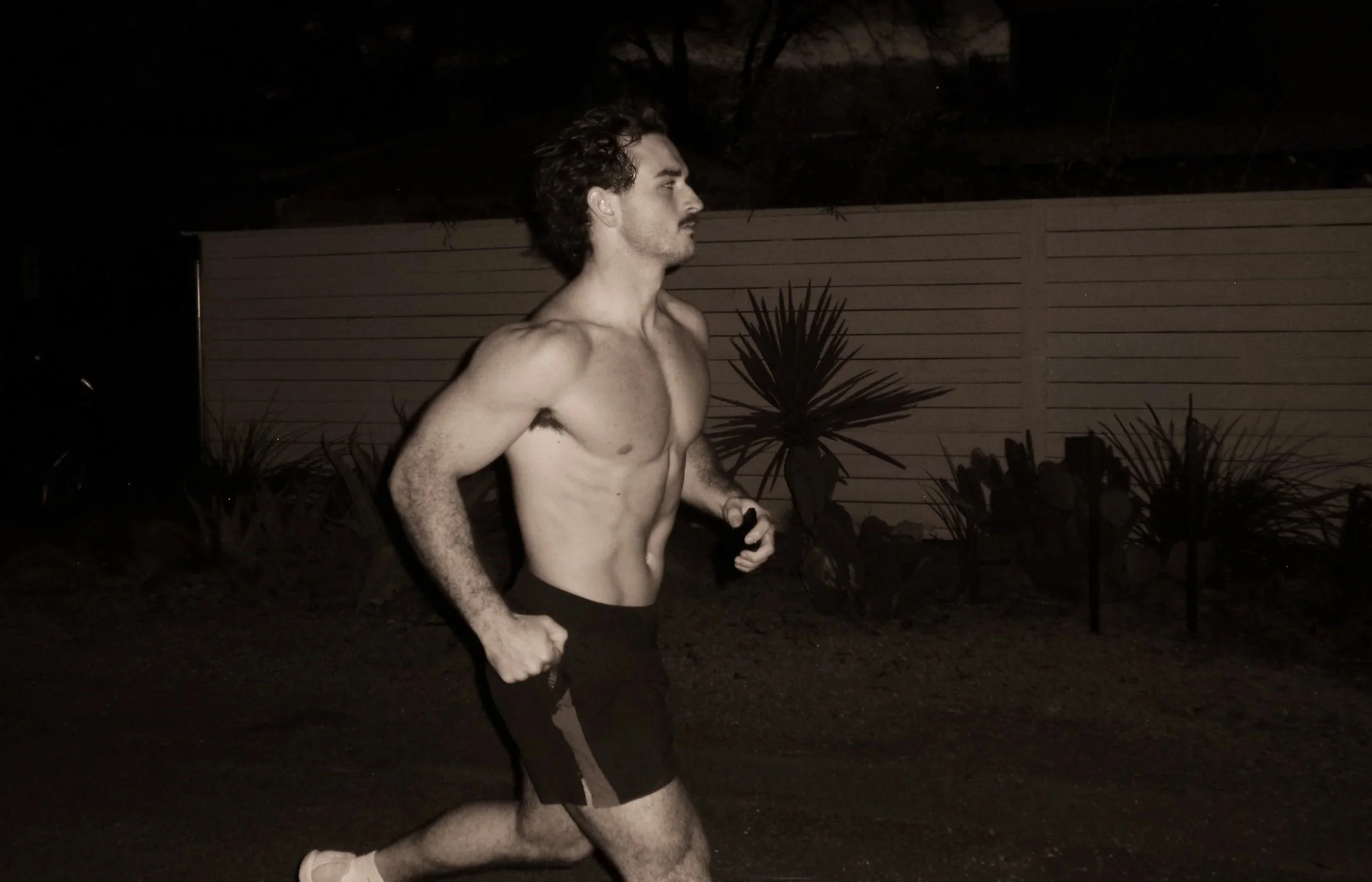 Cru Mahoney running